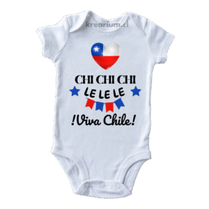 Body de bebé "Viva Chile"