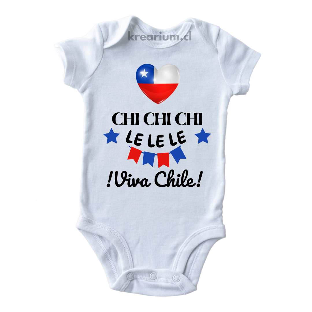 Body de bebé "Viva Chile"