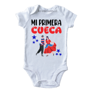 Body de bebé "Mi primera cueca"