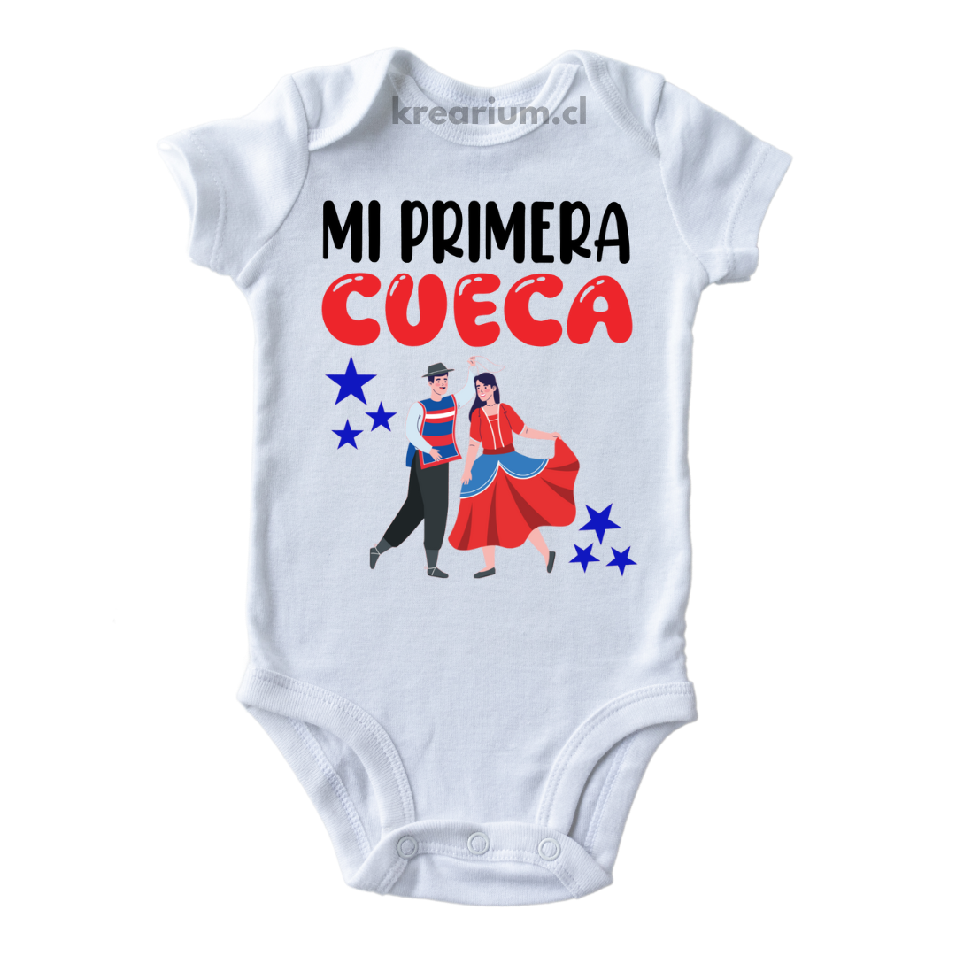 Body de bebé "Mi primera cueca"