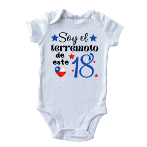 Body de bebé "Soy el terremoto 2"